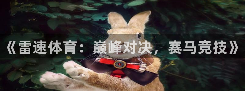 nba蜘蛛直播免费直播在线直播：《雷速体育：巅峰对决，赛马竞技》